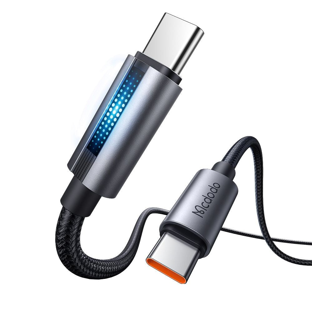 Καλώδιο Δεδομένων και Φόρτισης USB-C - USB-C McDodo CA-5740, 100W, 1.2m, Μαύρο