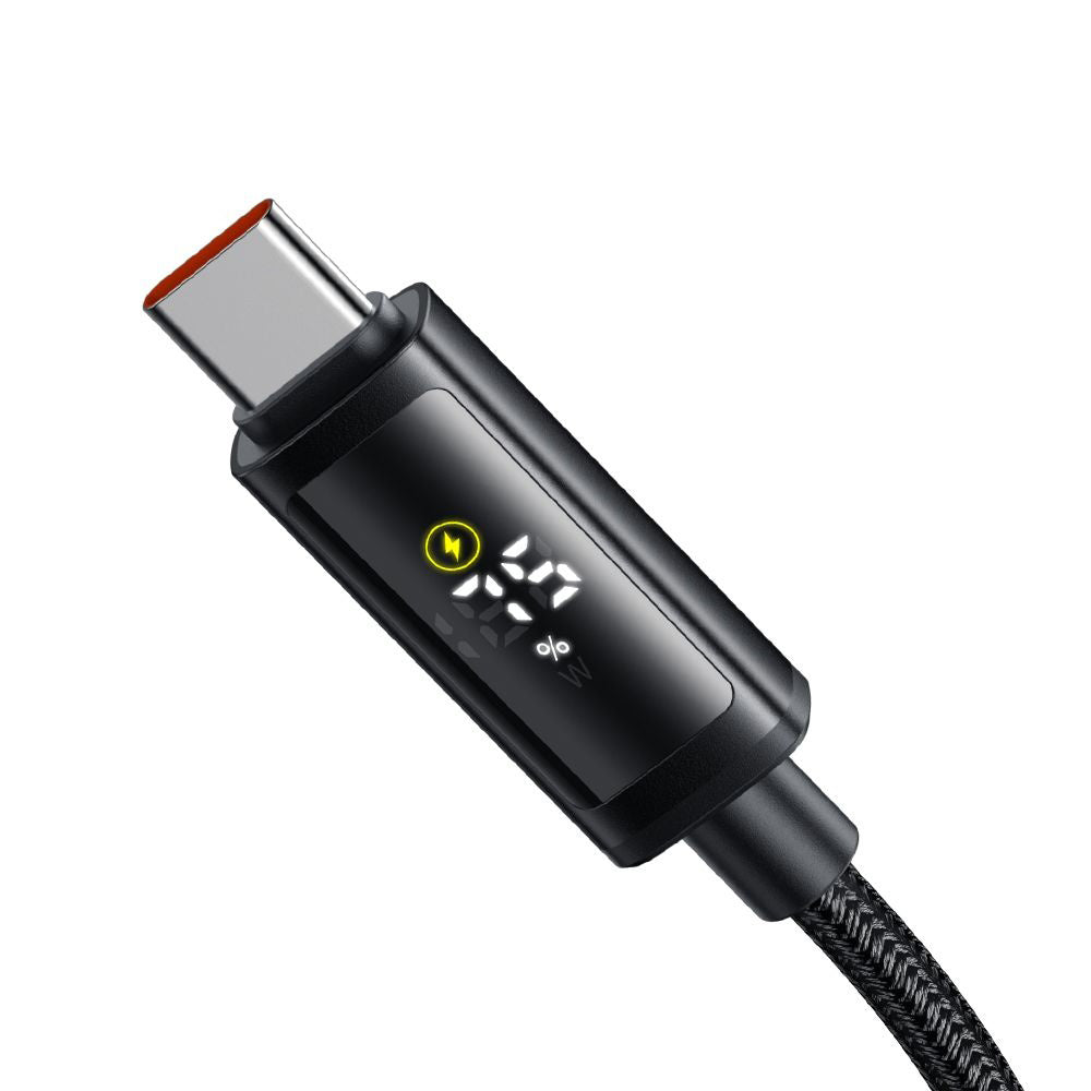 Καλώδιο Δεδομένων και Φόρτισης USB-C - USB-C McDodo CA-8000 Display, 100W, 1.2m, Μαύρο