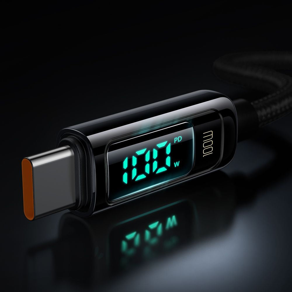 Καλώδιο Δεδομένων και Φόρτισης USB-C - USB-C McDodo CA-8820 Display, 100W, 1.2m, Μαύρο
