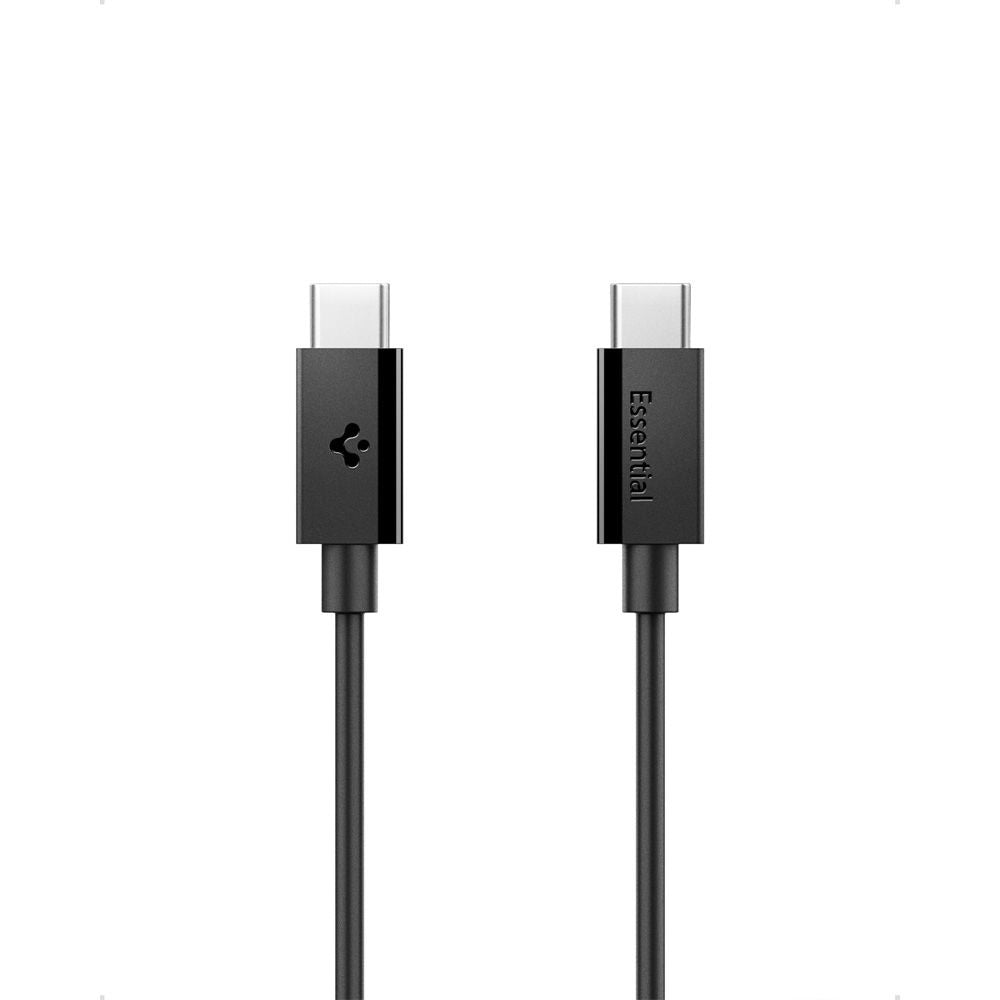 Καλώδιο Δεδομένων και Φόρτισης USB-C - USB-C Spigen Essential, 60W, 2m, Μαύρο ACA08720