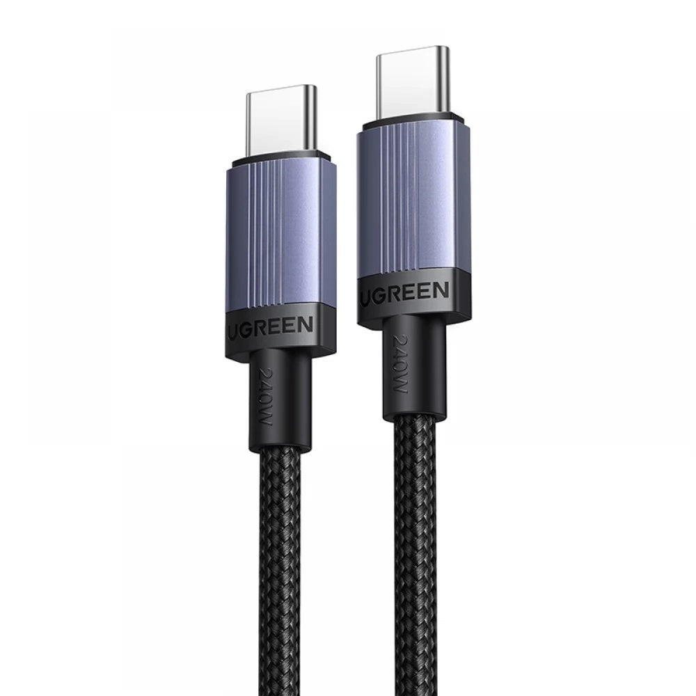 Καλώδιο Δεδομένων και Φόρτισης USB-C - USB-C UGREEN L532, 240W, 0.5m, Γκρι