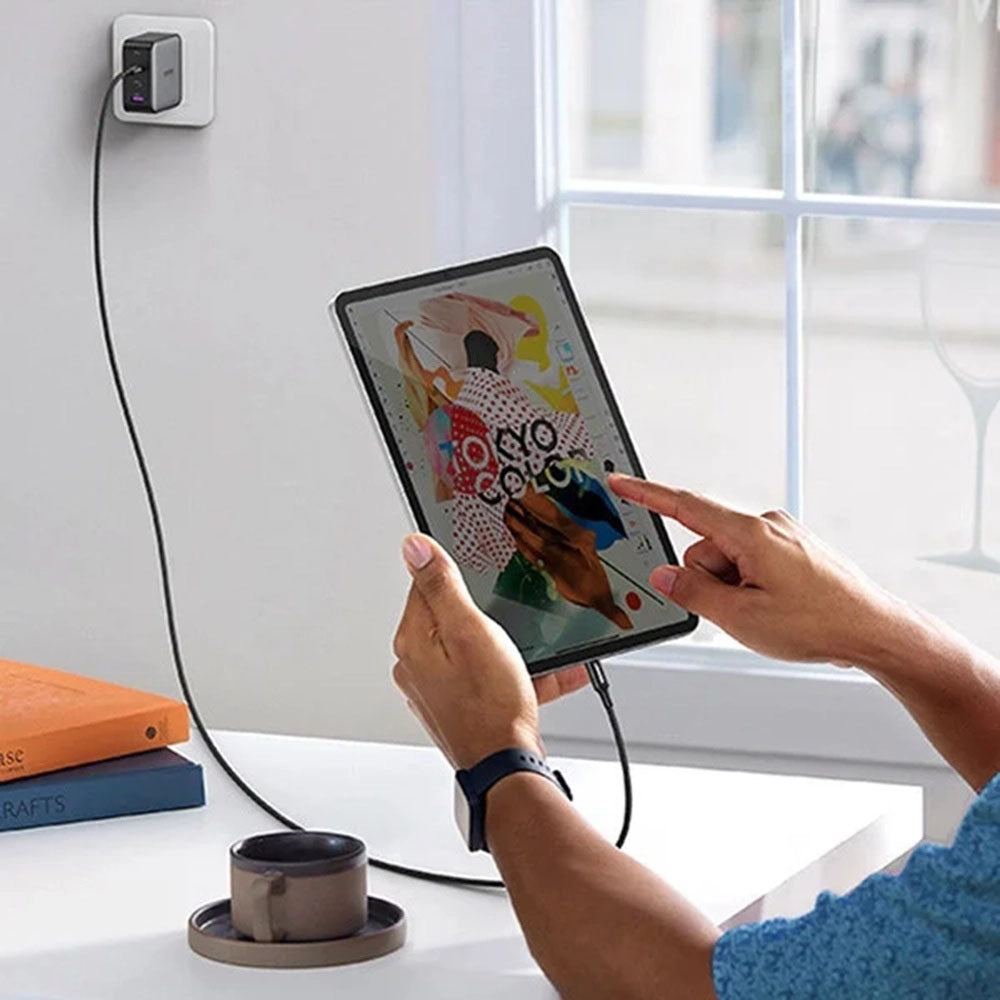 Καλώδιο Δεδομένων και Φόρτισης USB-C - USB-C UGREEN US557 (15267), 100W, 1m, Λευκό