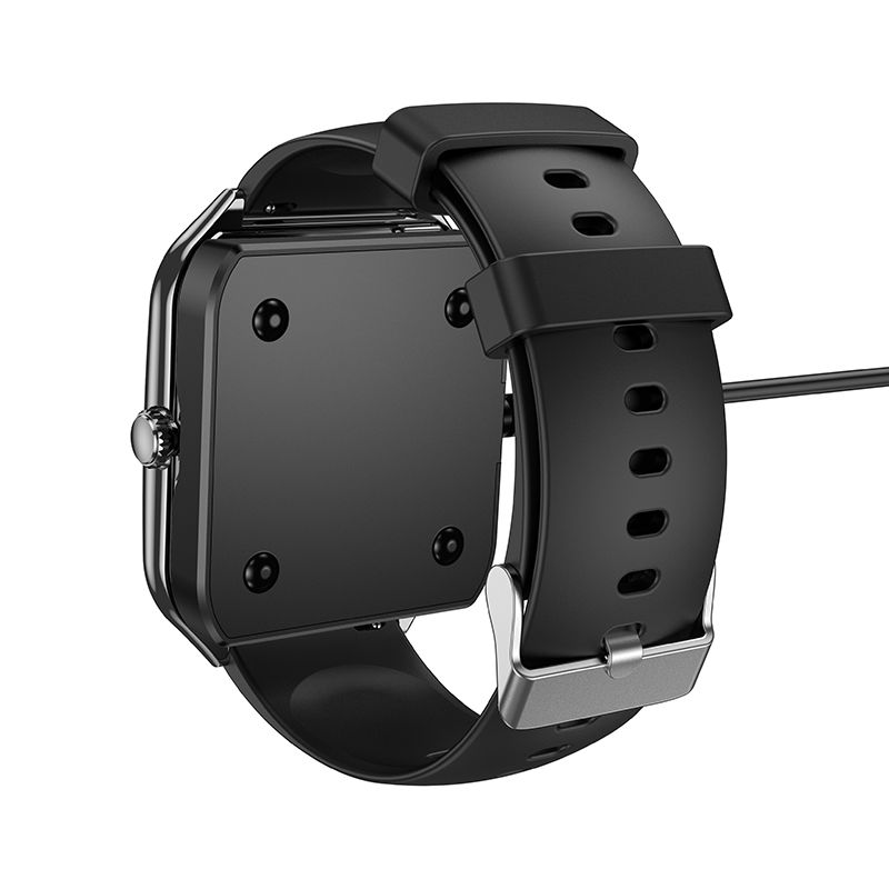 Καλώδιο Φόρτισης για Smartwatch HOCO Y28, USB-A, Μαύρο