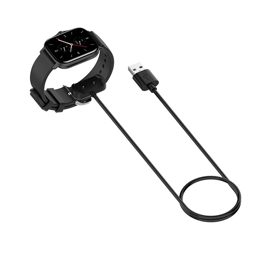 Καλώδιο Φόρτισης Techsuit THA6 για Amazfit Watch Series, USB-A, Μαύρο