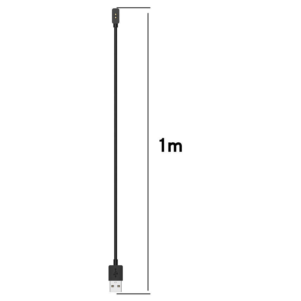 Καλώδιο Φόρτισης Techsuit TXC3 για Xiaomi Smart Band 8 Pro / 8, USB-A, Μαύρο