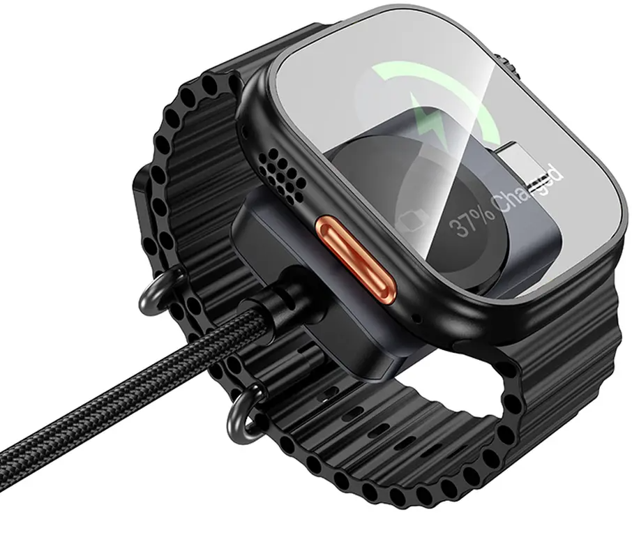 Καλώδιο Φόρτισης USB-C - USB-C HOCO CW66 2in1, 100W, 1.2m, Μαύρο