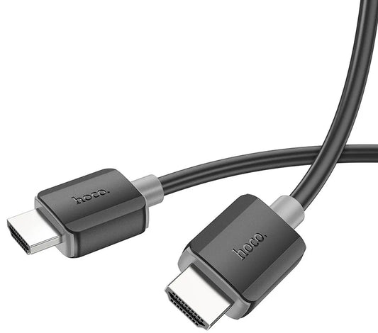 Καλώδιο Βίντεο HOCO US08, HDMI - HDMI, 4K, 1m, Μαύρο