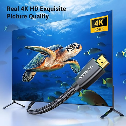 Καλώδιο Βίντεο UGREEN HD118, HDMI - HDMI, 4K, 1.5m, Μαύρο