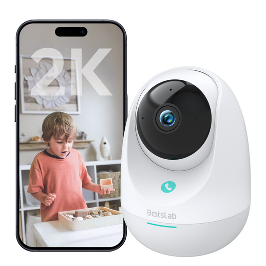 Κάμερα παρακολούθησης Botslab 2E Pro C213, Wi-Fi, 2K, 2K, Εσωτερική κάμερα