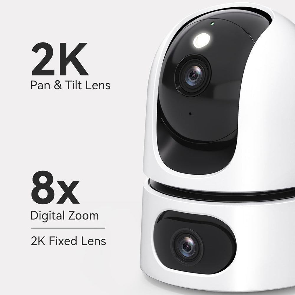 Κάμερα Παρακολούθησης Imou Ranger Dual, Wi-Fi, 2.8K + 2.8K, Εσωτερικού Χώρου IPC-S2XP-10M0WED