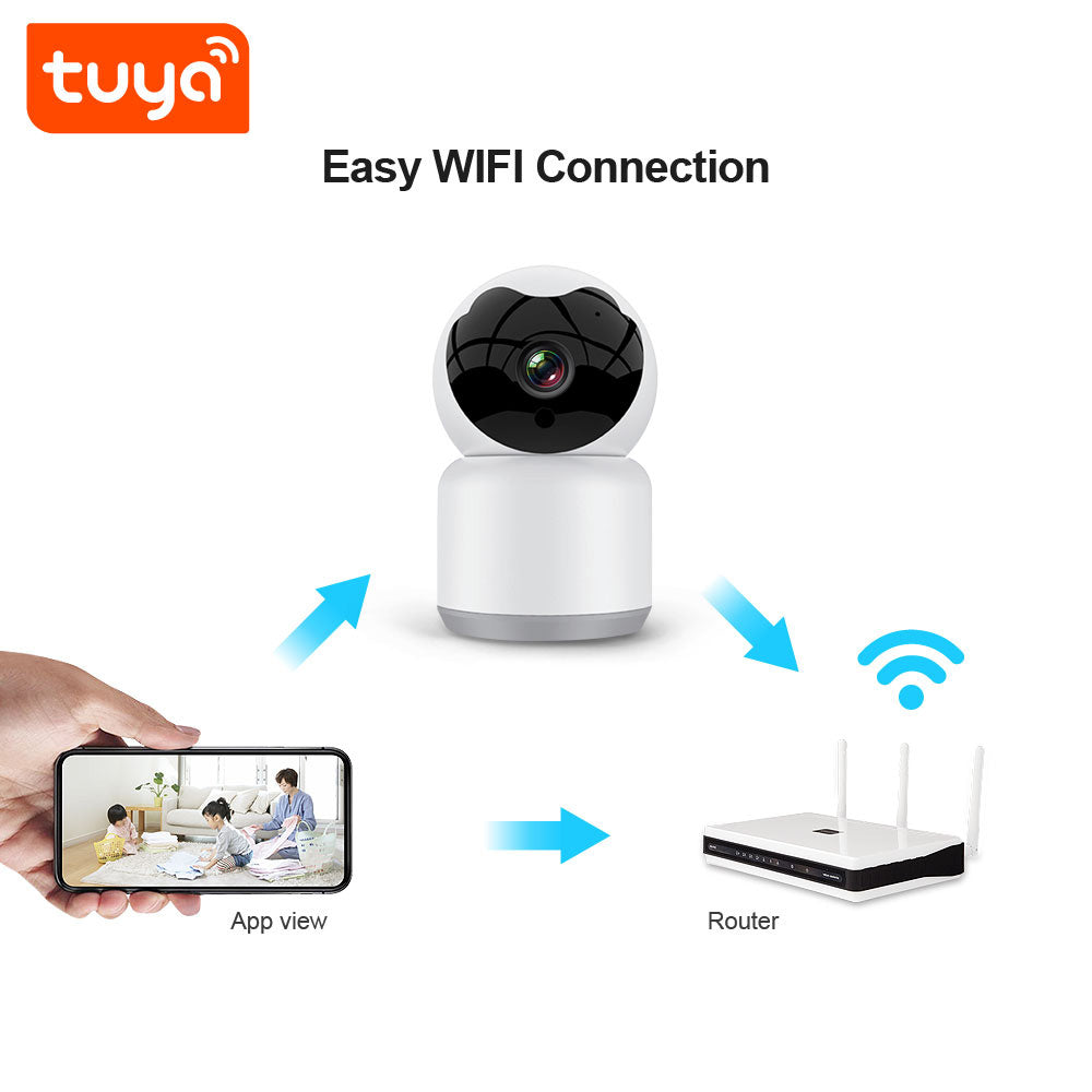 Κάμερα Παρακολούθησης Techsuit Q15A Baby, Wi-Fi, 1080P, Εσωτερικού χώρου
