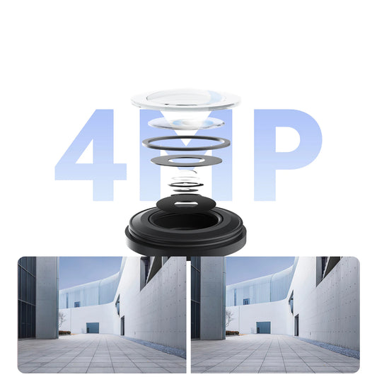 Κάμερα Παρακολούθησης Xiaomi CW500 Dual, Wi-Fi, 2.5K, IP66, Εξωτερική BHR9402EU