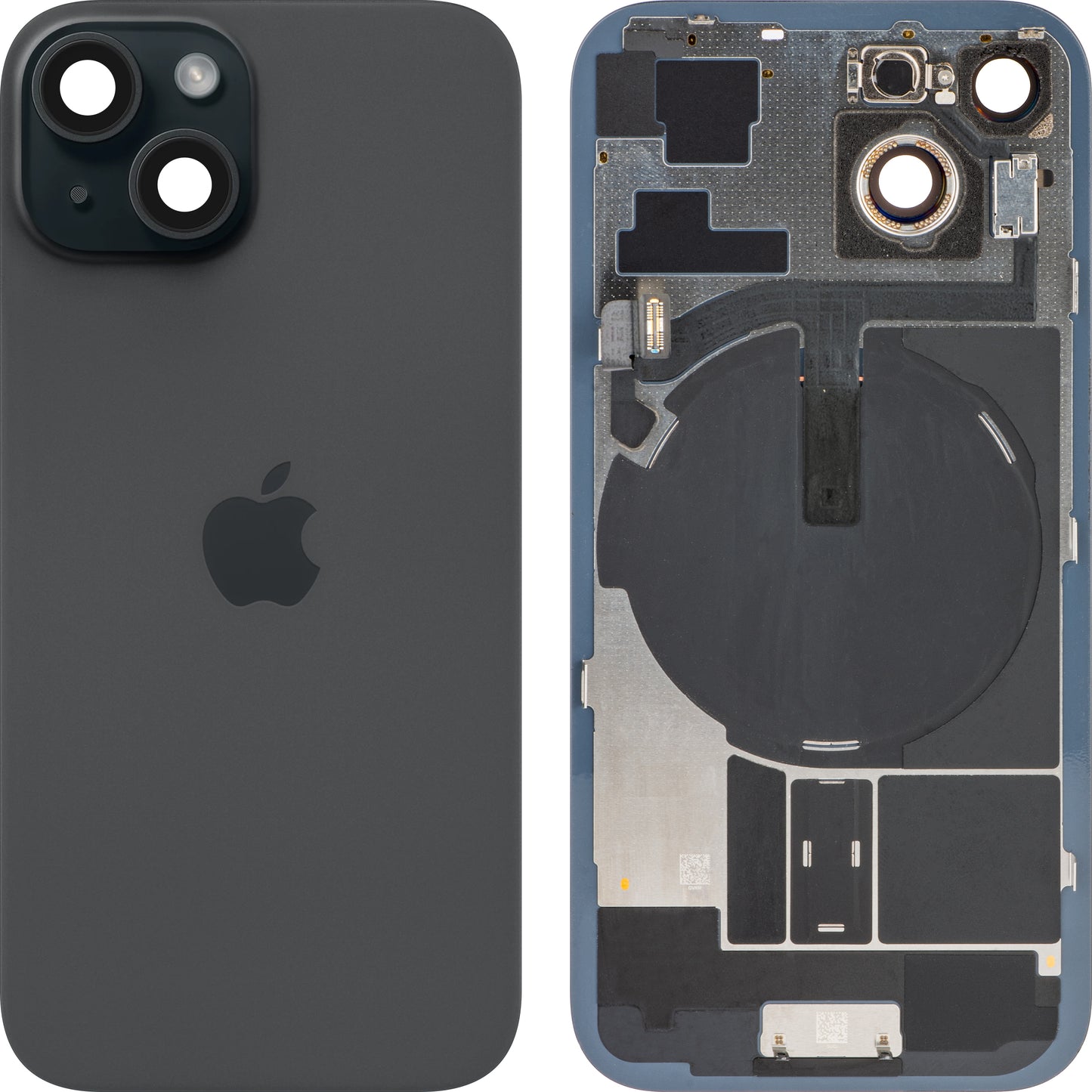Κάλυμμα μπαταρίας Apple iPhone 15, Μαύρο, Ανταλλαγή