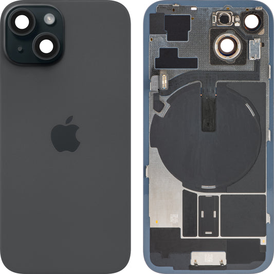 Κάλυμμα μπαταρίας Apple iPhone 15, Μαύρο, Ανταλλαγή