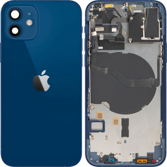 Κάλυμμα μπαταρίας Apple iPhone 12, με μεσαία θήκη, μπλε, Ανταλλαγή