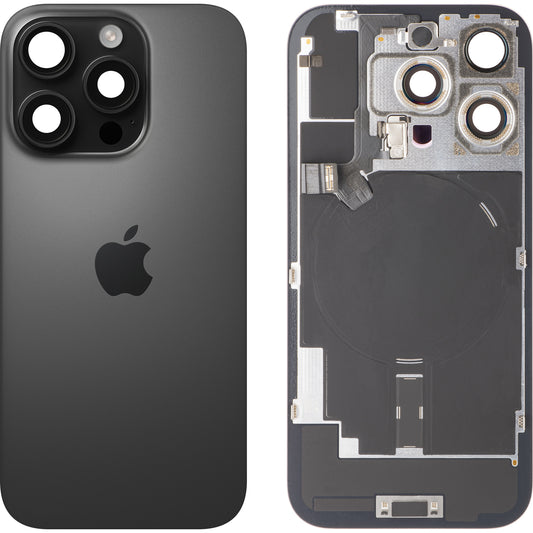 Καπάκι Μπαταρίας Apple iPhone 16 Pro, Μαύρο (Black Titanium), Swap
