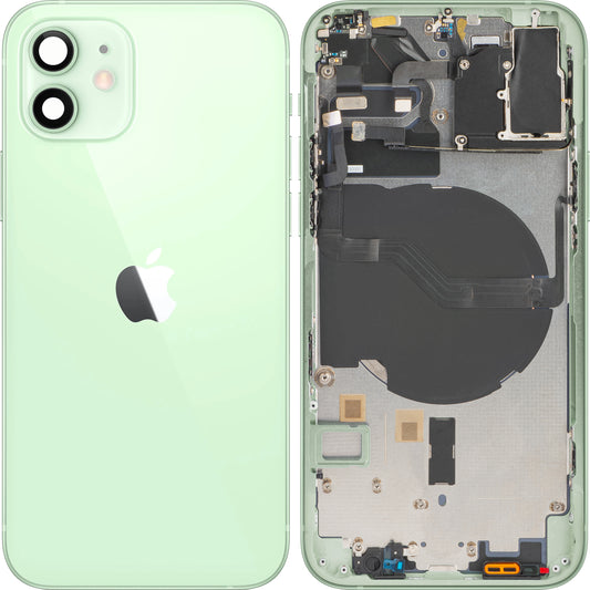 Κάλυμμα Μπαταρίας Apple iPhone 12, Με Μεσαία Θήκη, Πράσινο, Swap