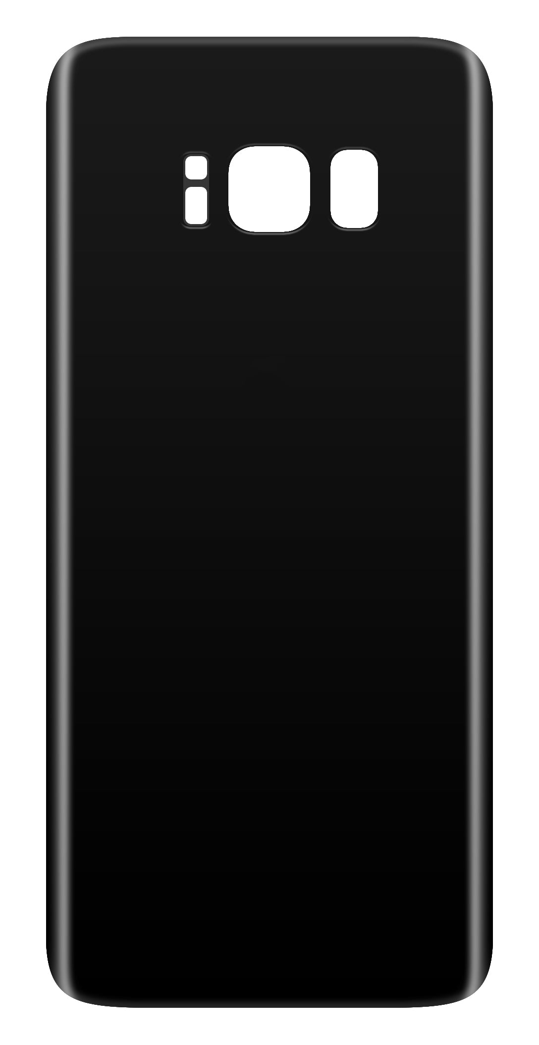 Καπάκι Μπαταρίας συμβατό με Samsung Galaxy S8 G950, Μαύρο