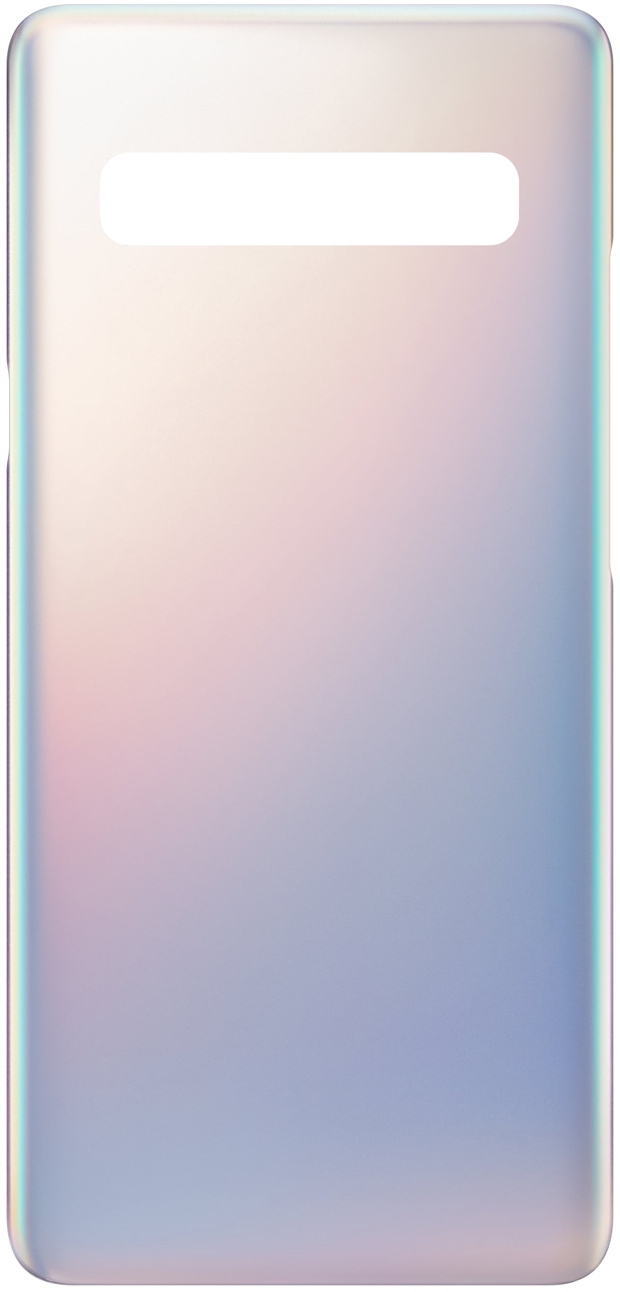 Καπάκι Μπαταρίας συμβατό με Samsung Galaxy S10 5G G977, Ασημί