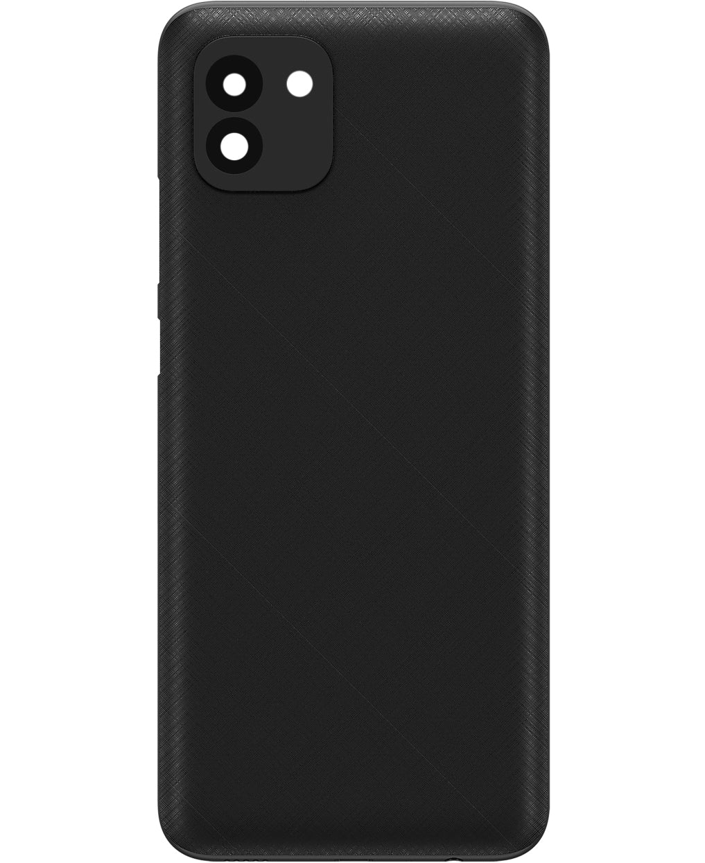Καπάκι Μπαταρίας συμβατό με Samsung Galaxy A03 A035, Έκδοση F, Μαύρο