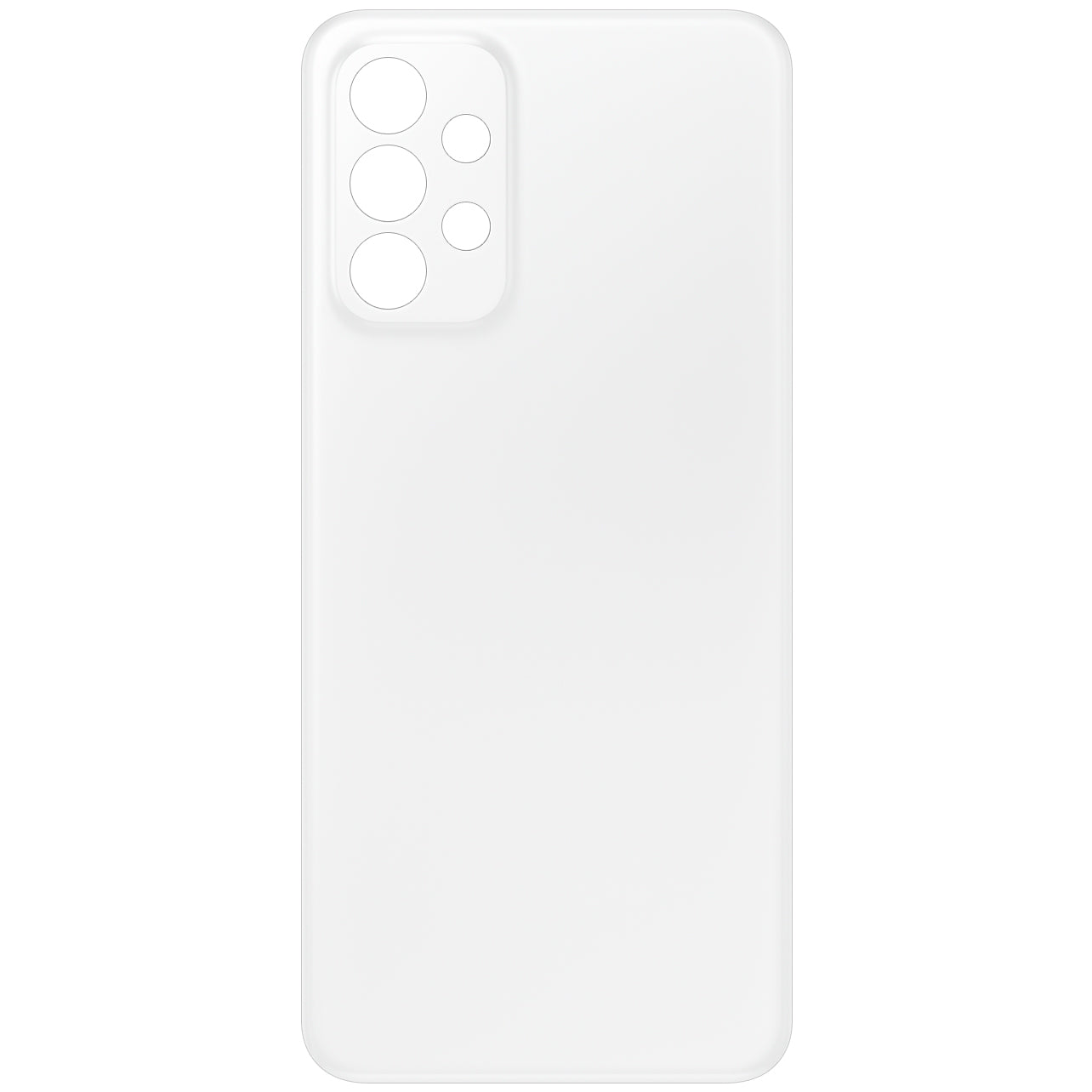 Καπάκι Μπαταρίας συμβατό με Samsung Galaxy A23 5G A236, Λευκό
