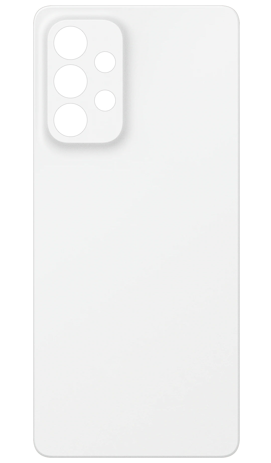 Καπάκι Μπαταρίας συμβατό με Samsung Galaxy A53 5G A536, Λευκό