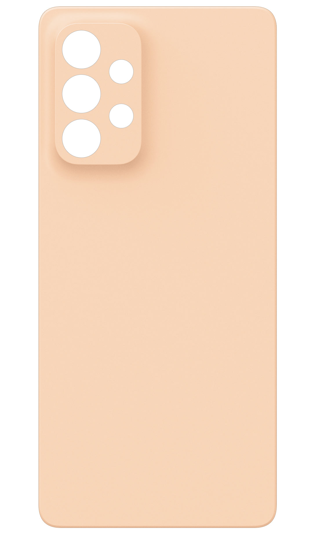 Κάλυμμα Μπαταρίας συμβατό με Samsung Galaxy A53 5G A536, Πορτοκαλί