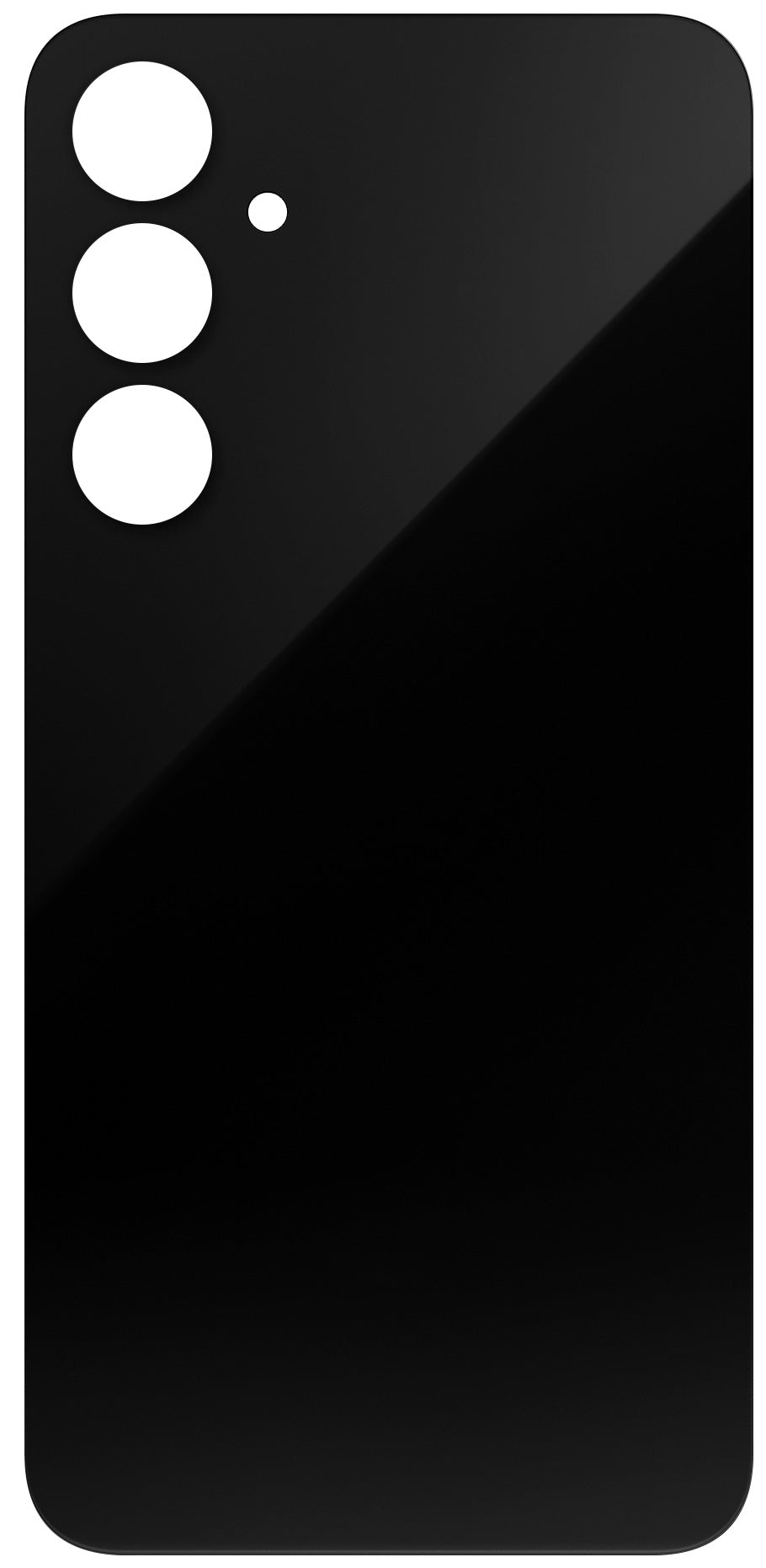 Καπάκι Μπαταρίας συμβατό με Samsung Galaxy A35 5G A356, Μαύρο