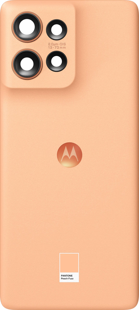 Καπάκι μπαταρίας Motorola Edge 50, ροζ (Peach Fuzz), πακέτο σέρβις 5S58C24927