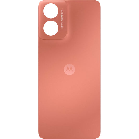 Καπάκι μπαταρίας Motorola Moto G04, πορτοκαλί (Sunrise Orange), Service Pack 5S58C23913