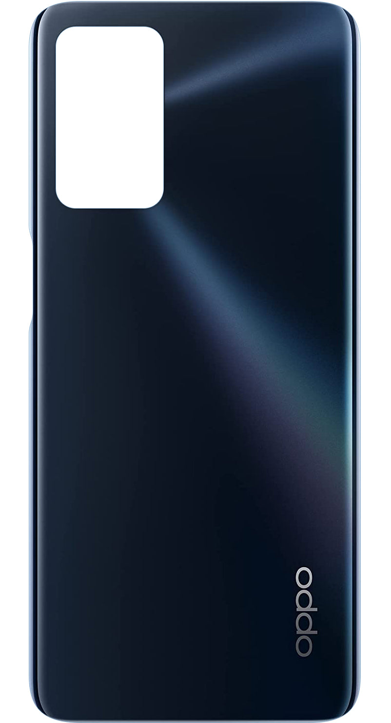 Καπάκι μπαταρίας Oppo A16s / A54s / A16, Μαύρο (Crystal Black), Service Pack 3203434