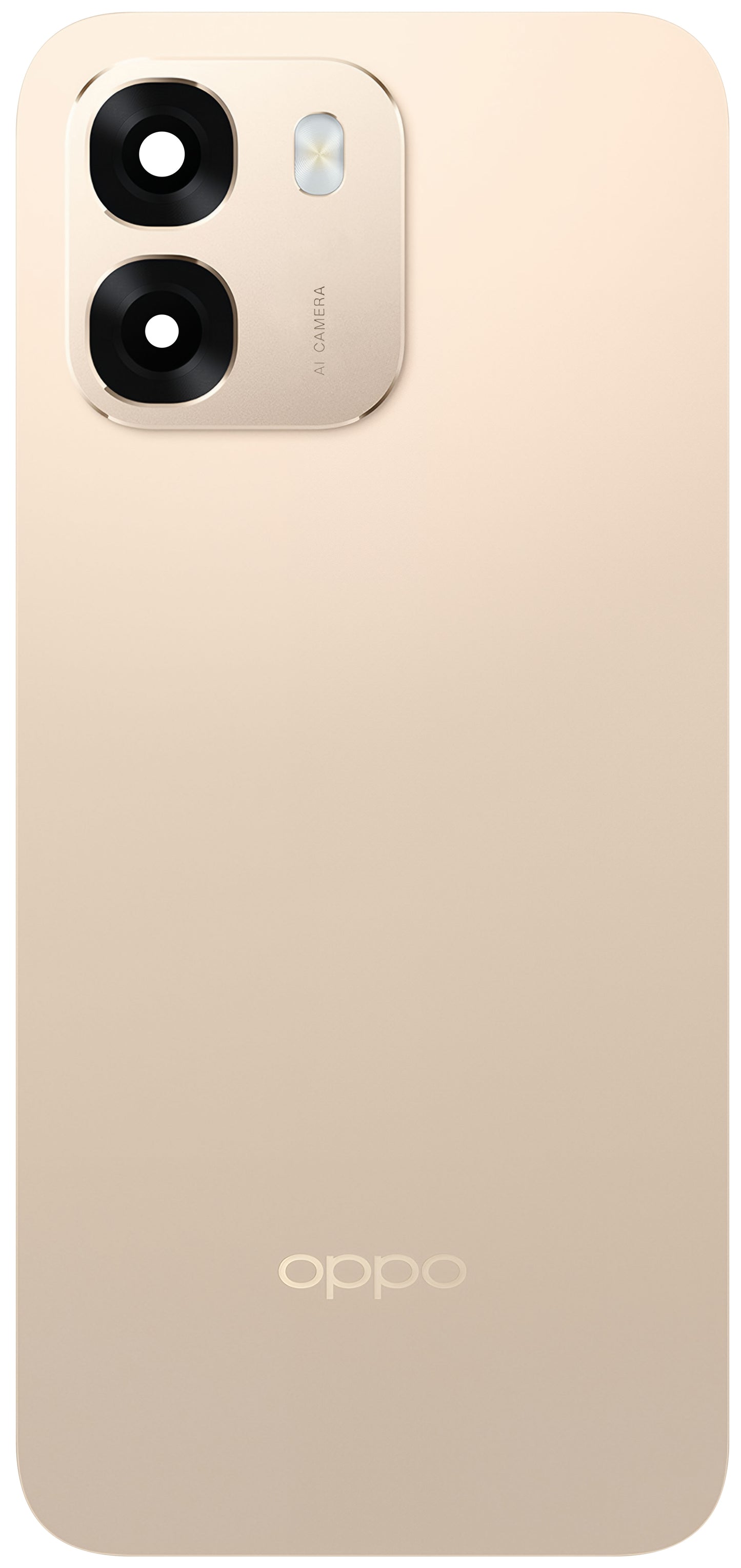 Καπάκι Μπαταρίας Oppo A6, Χρυσό (Aurora Gold), Service Pack 621033000876