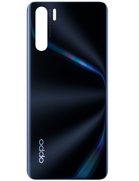 Κάλυμμα μπαταρίας Oppo F15 / A91, μαύρο χρώμα, πακέτο σέρβις 3016378