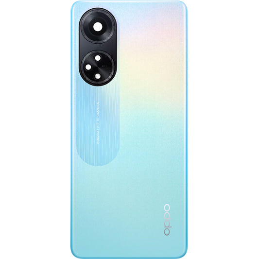Καπάκι μπαταρίας Oppo A98, μπλε (Dreamy Blue), Service Pack 621033000044