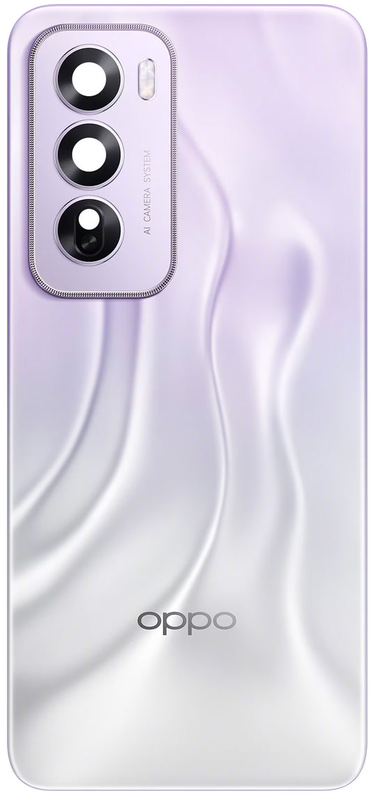 Κάλυμμα Μπαταρίας Oppo Reno12 Pro, Μωβ (Nebula Silver), Service Pack 621033000287
