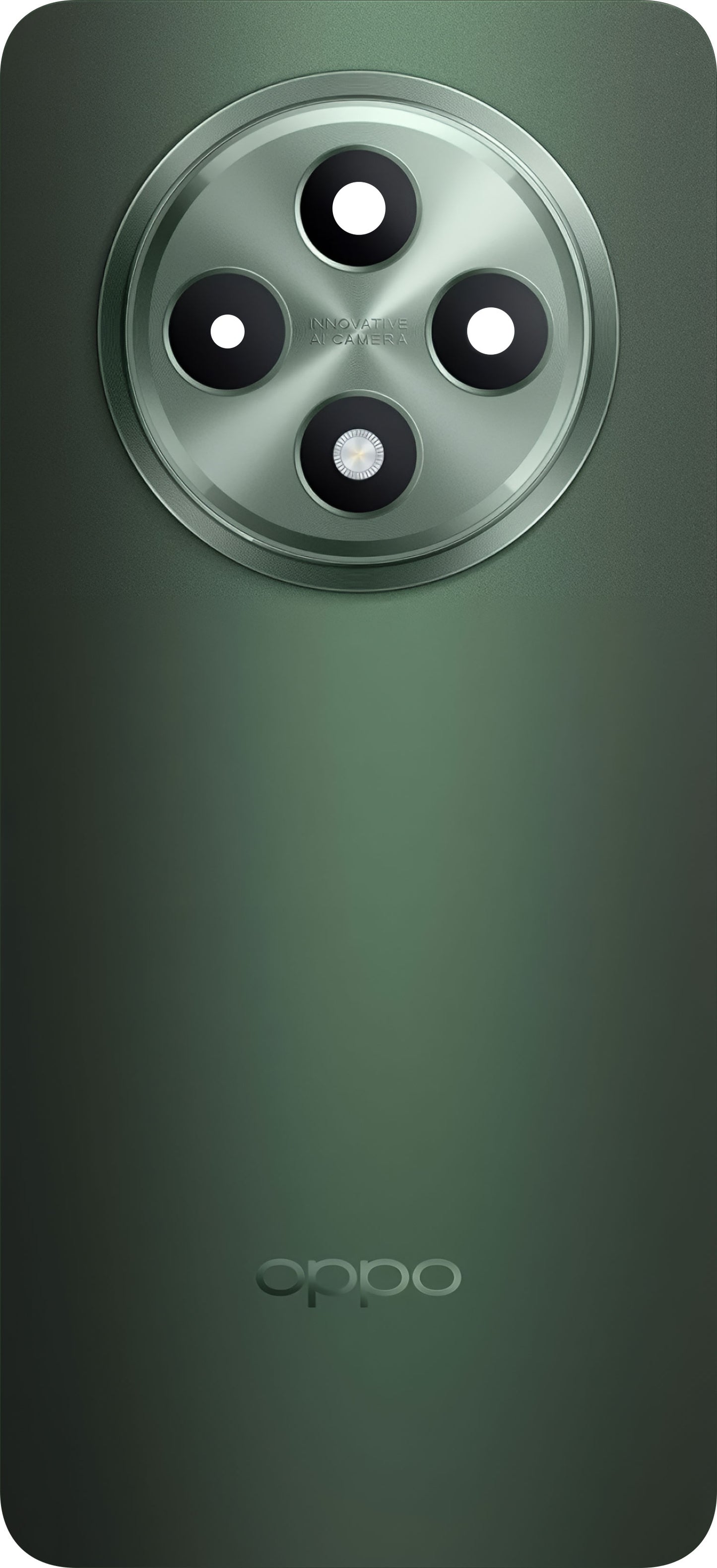 Κάλυμμα Μπαταρίας Oppo Reno12 F, Πράσινο (Olive Green), Service Pack 621033000345