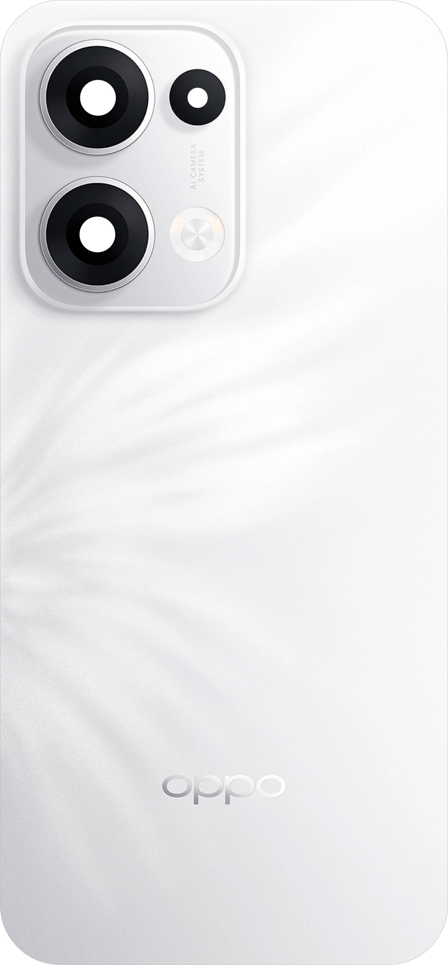Oppo Reno13 Battery Cover, White (Plume White), Service Pack 621033000484
