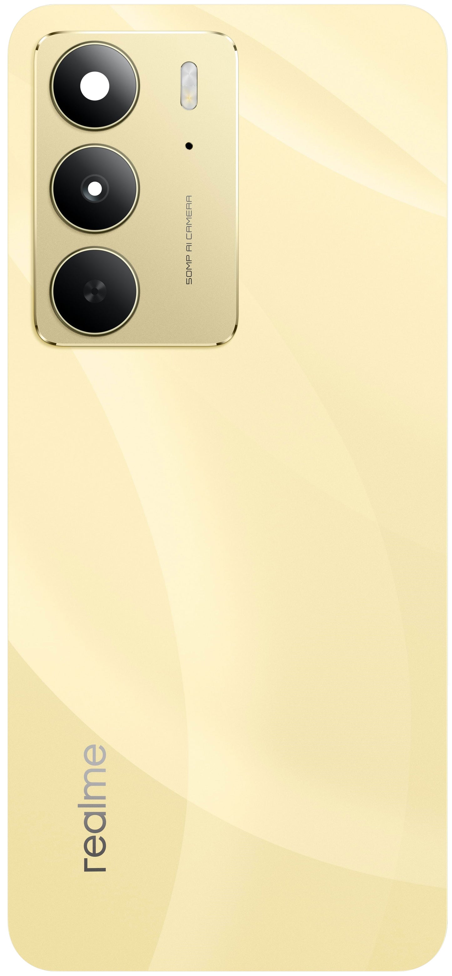 Καπάκι Μπαταρίας Realme Realme 14x (India), Χρυσό (Golden Glow), Service Pack 621033000420