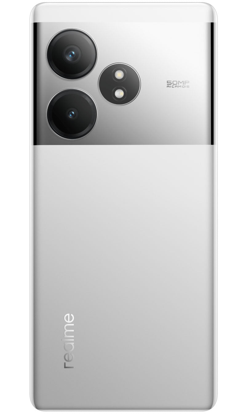 Κάλυμμα Μπαταρίας Realme GT 6T, Ασημί (Fluid Silver), Service Pack 621033000296