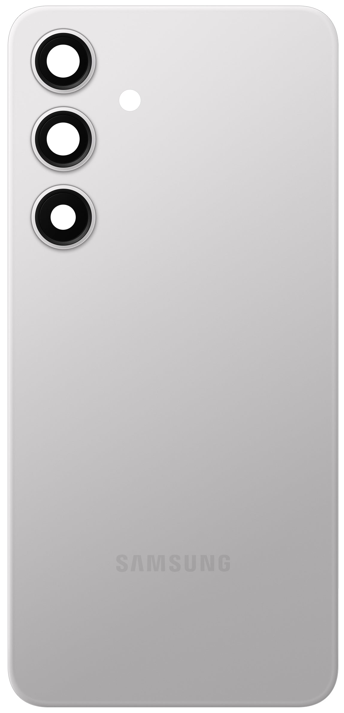Κάλυμμα Μπαταρίας Samsung Galaxy S24 S921, Ασημί (Marble Grey), Service Pack GH82-33101B