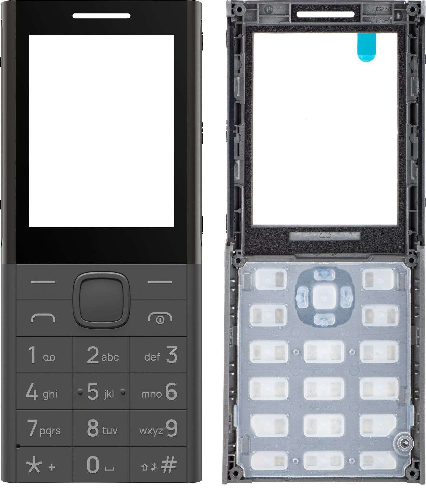 Εμπρός Κάλυμμα για HMD 150 Music, Γκρι