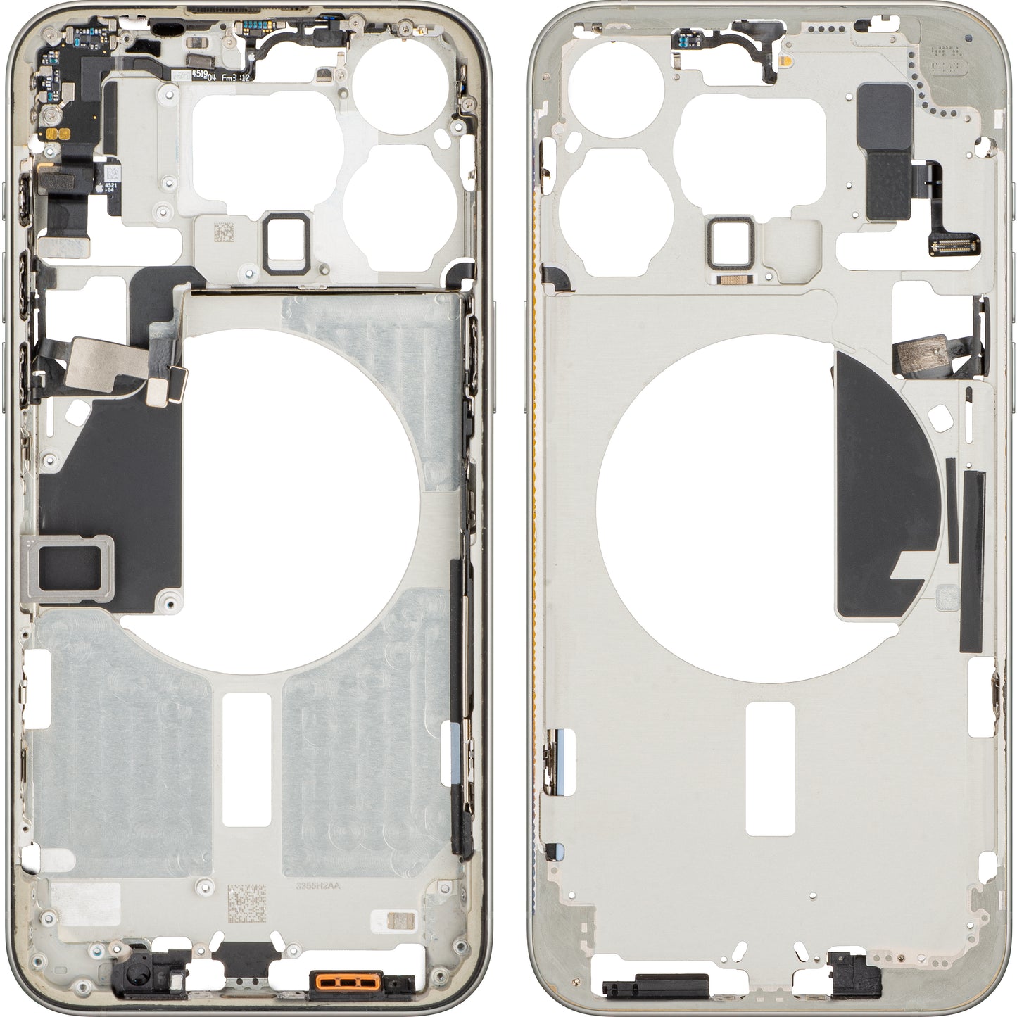 Mijloc Case Apple iPhone 15 Pro Max, Beige (Natural Titanium), Swap