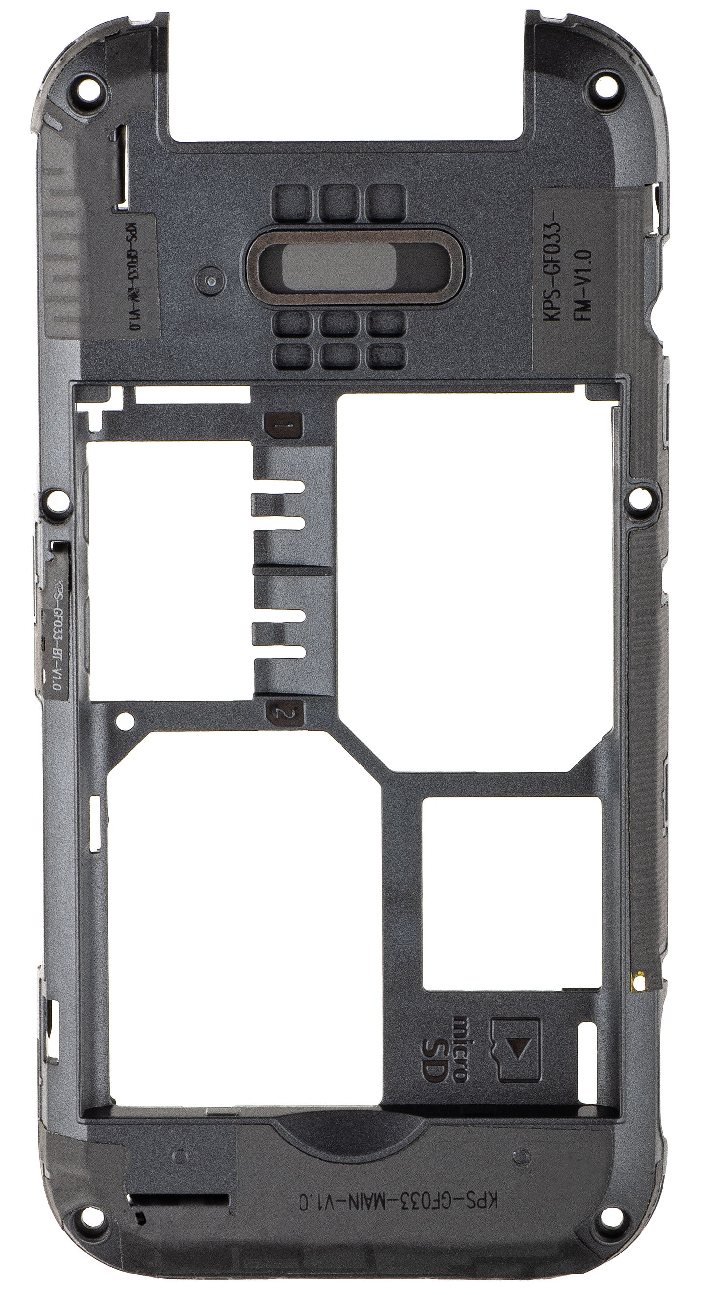 D Shell Cover για HMD 2660 Flip, Μαύρο
