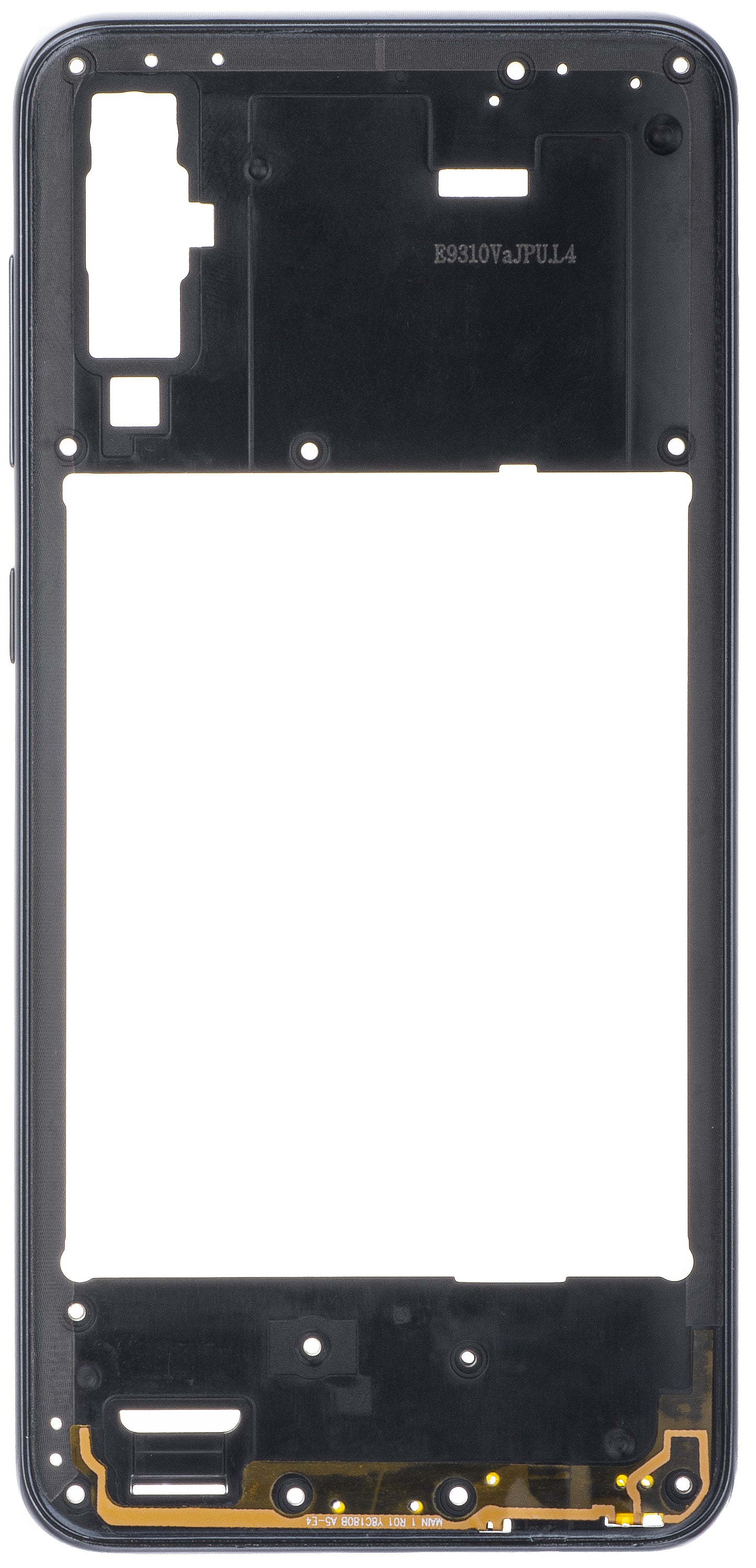 Κεντρικό Κάλυμμα Samsung Galaxy A50 A505, Μαύρο