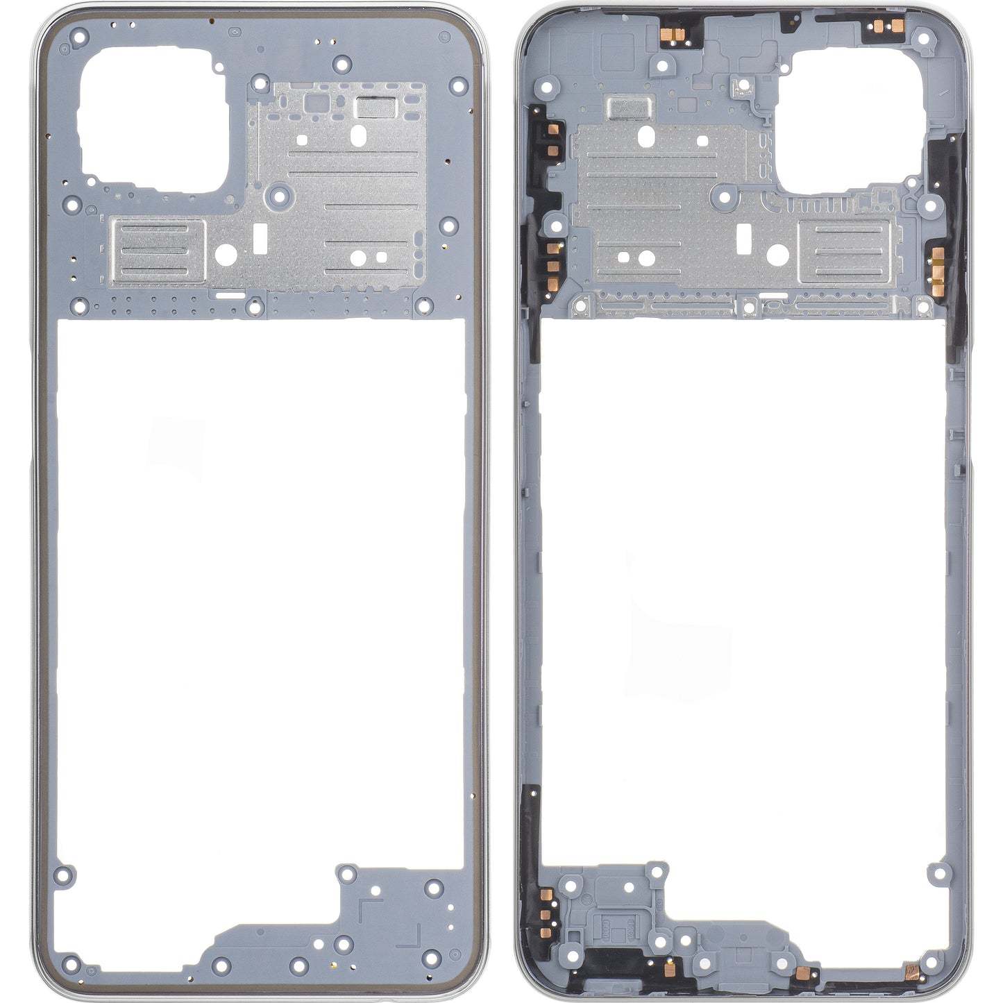 Μεσαίο περίβλημα Oppo A92, λευκό