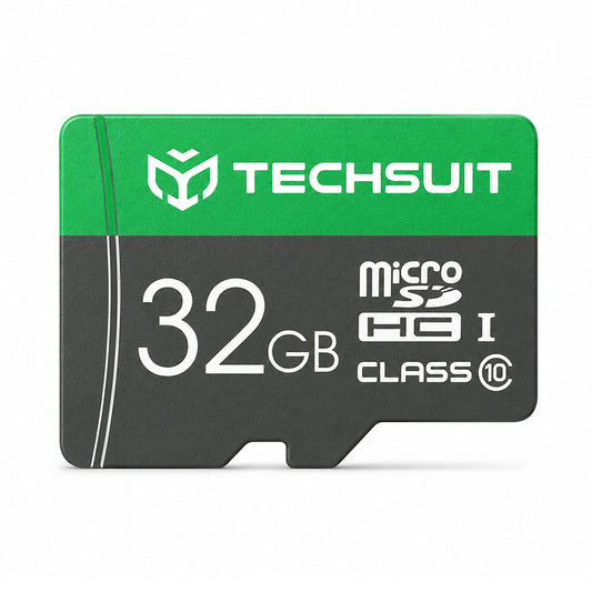 Κάρτα μνήμης microSDHC Techsuit THCM11, 32 GB, Κλάση 10, με αντάπτορα