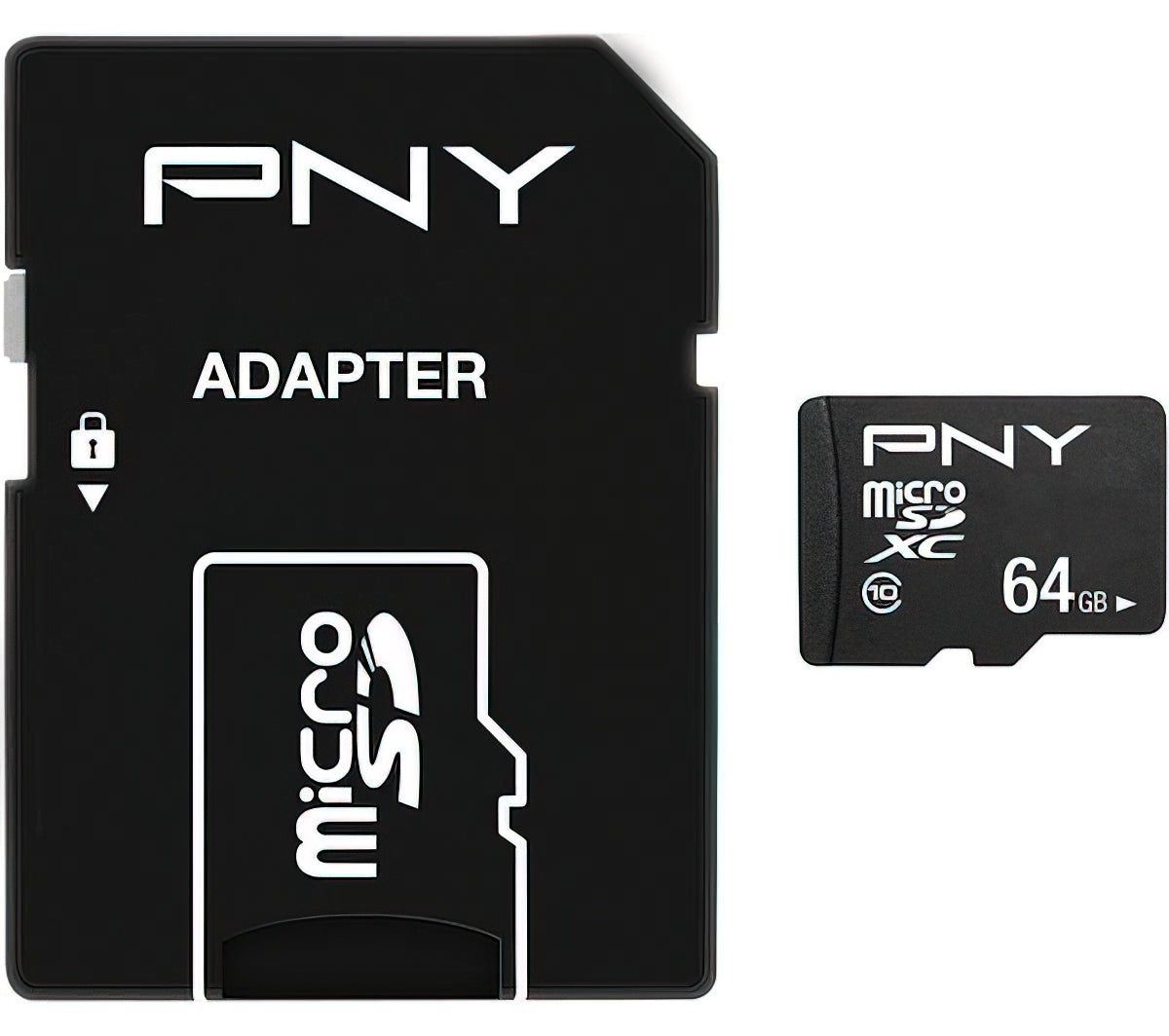 Κάρτα Μνήμης microSDXC PNY Performance Plus, 64Gb, Κλάση 10, Με Προσαρμογέα P-SDU64G10PPL-GE