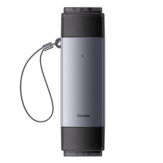 Αναγνώστης καρτών USB / USB-C Baseus Lite, SD - microSD, γκρι WKQX060113