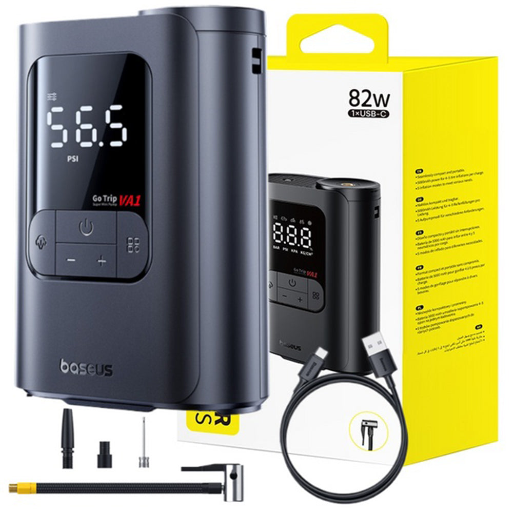 Αεροσυμπιεστής Αυτοκινήτου Baseus GoTrip VA1 Super Mini C0119501