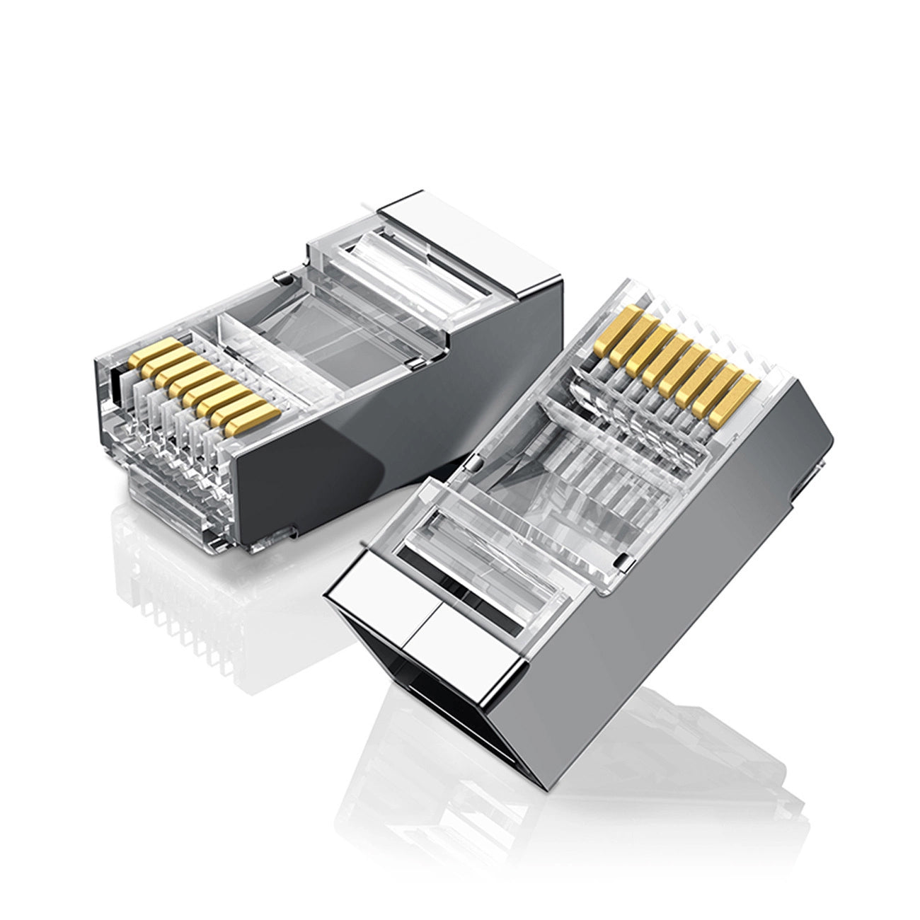 Σύνδεσμος δικτύου UGREEN NW111, RJ45, Cat6, σετ 50 τεμαχίων